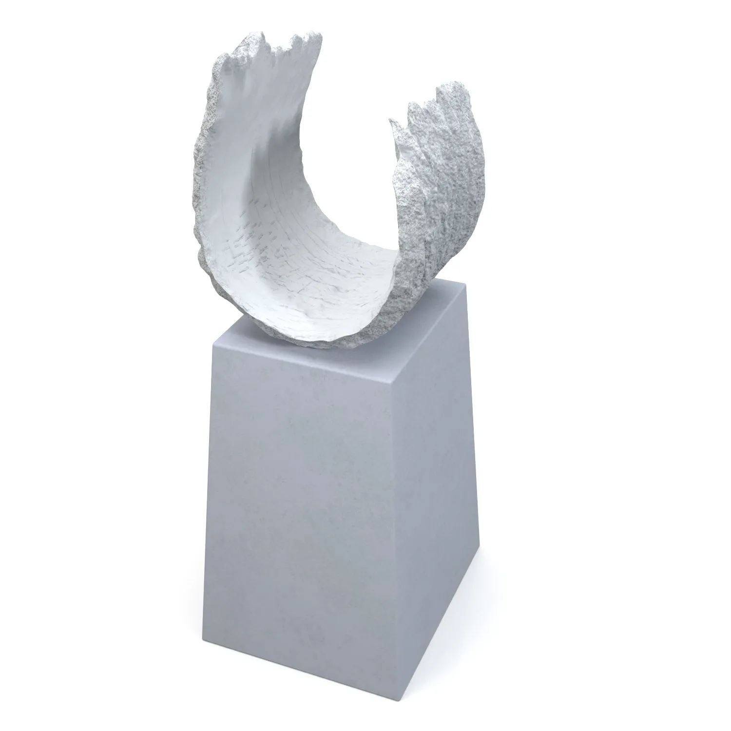 Koji Shiraya Trinary Pottery Sculpture PBR 3D Model_04